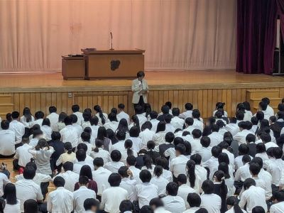 1学期終業式　生活指導